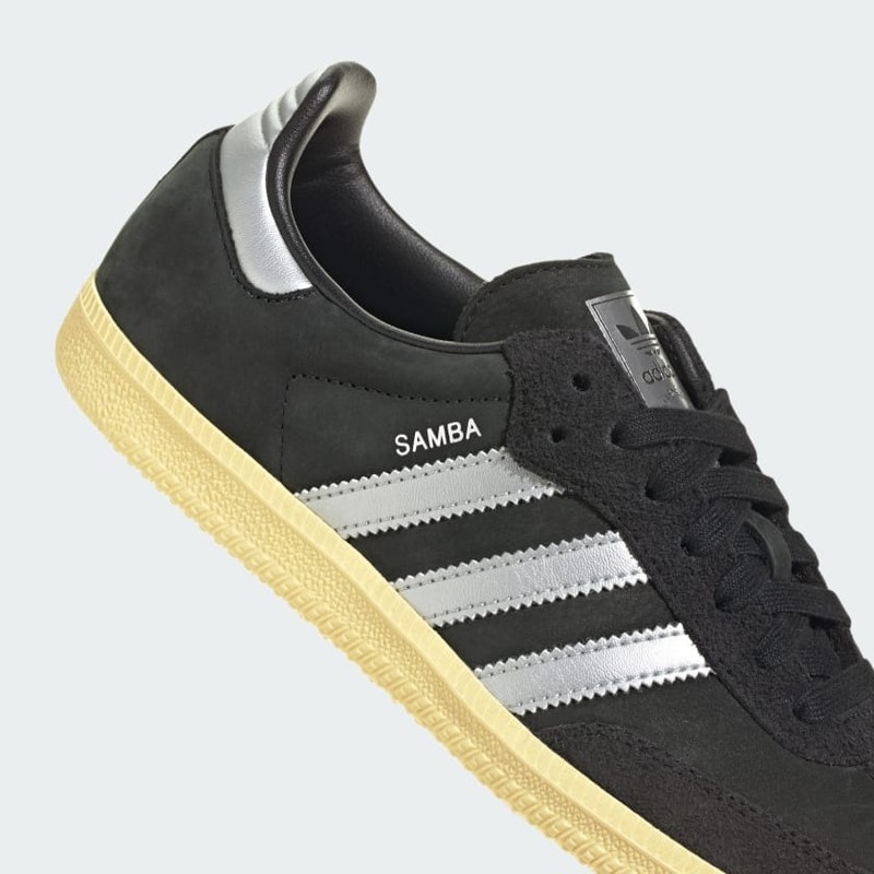 adidas Samba OG "Black Matte Silver" | IE8128