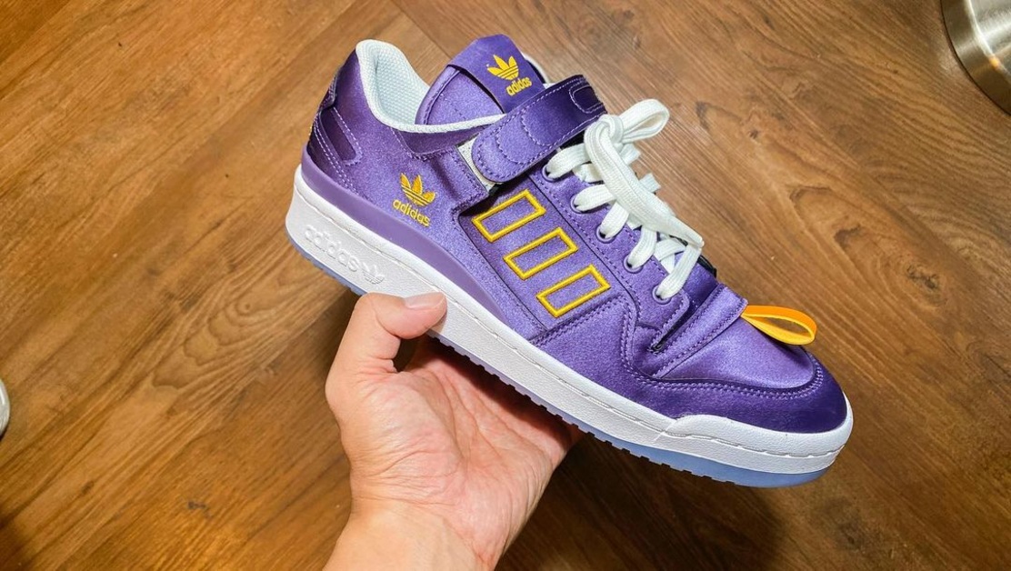 Kasina x adidas Forum Low Gets a Classy Purple and Gold Combo