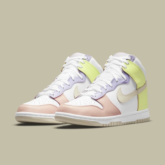 First Images of the Nike Dunk High "Lemon Twist"