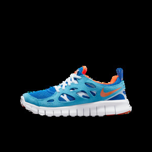 Nike Free Run 2 GS 'Laser Blue Safety Orange' | DD0163-400