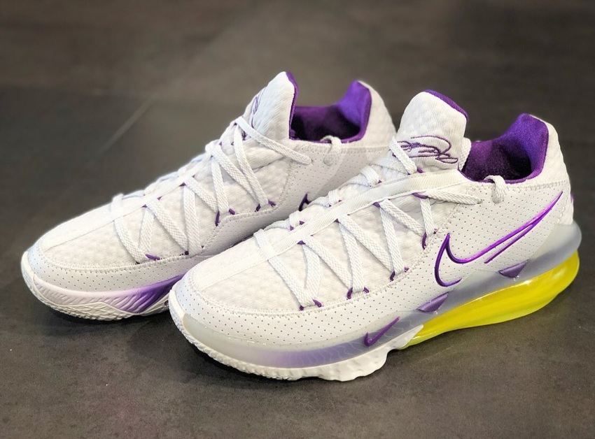 First Look: Nike LeBron 17 „Lakers Home“