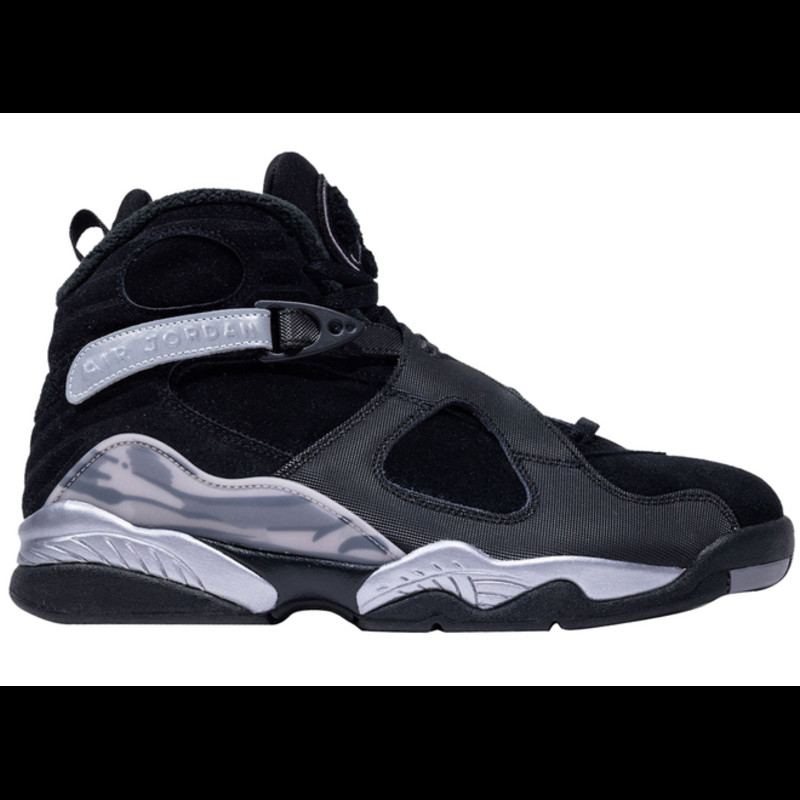 Jordan 8 black and silver sale