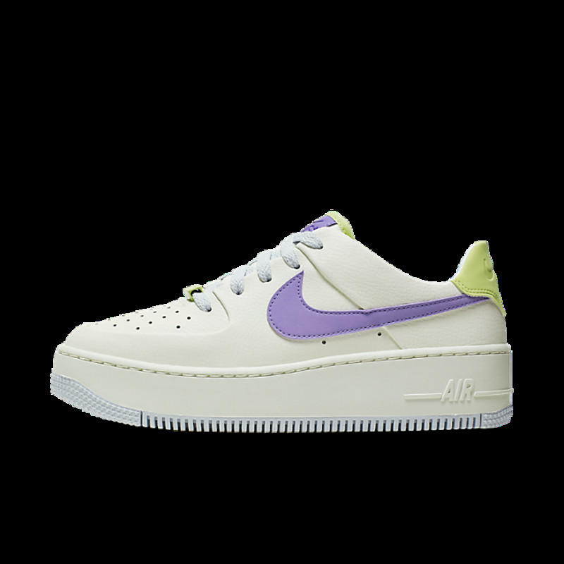 Nike air force hot sale sage low purple