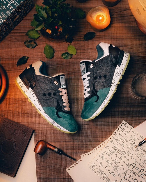 AFEW und Saucony haben sich bei dem „Time & Space“ von Albert Einstein inspirieren lassen