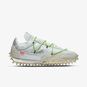 Off-White x Nike Waffle Racer White | CD8180-100