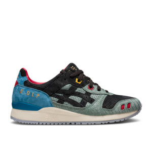 Asics Black & Green Gel-Lyte III OG | 1201A755.021