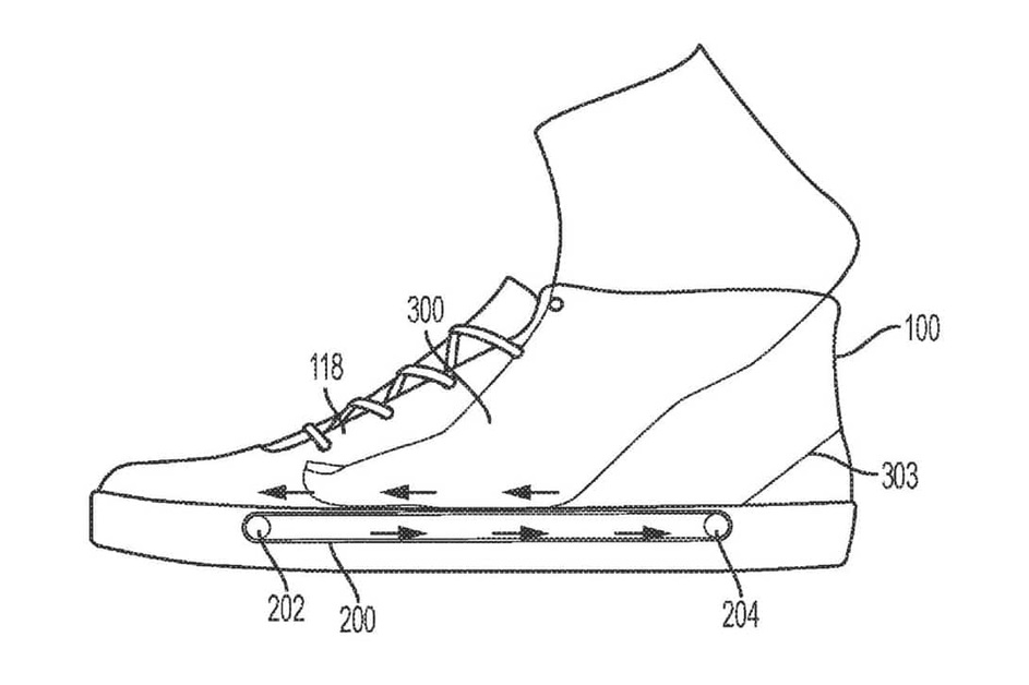 Die neueste Idee von Nike: Ein Laufband im Schuh?!