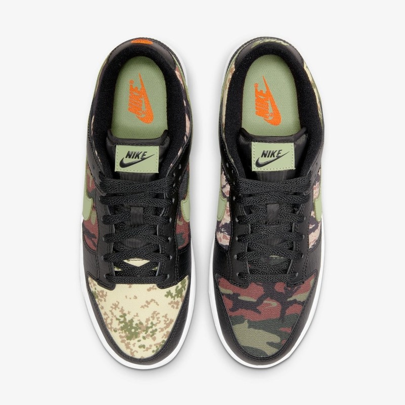 Nike Dunk Low SE Oil Green Camo | DH0957-001