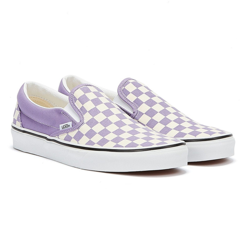 Vans on sale checkerboard violet