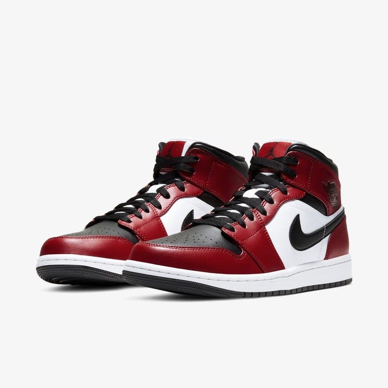 Air Jordan 1 Mid Gym Red | 554724-069