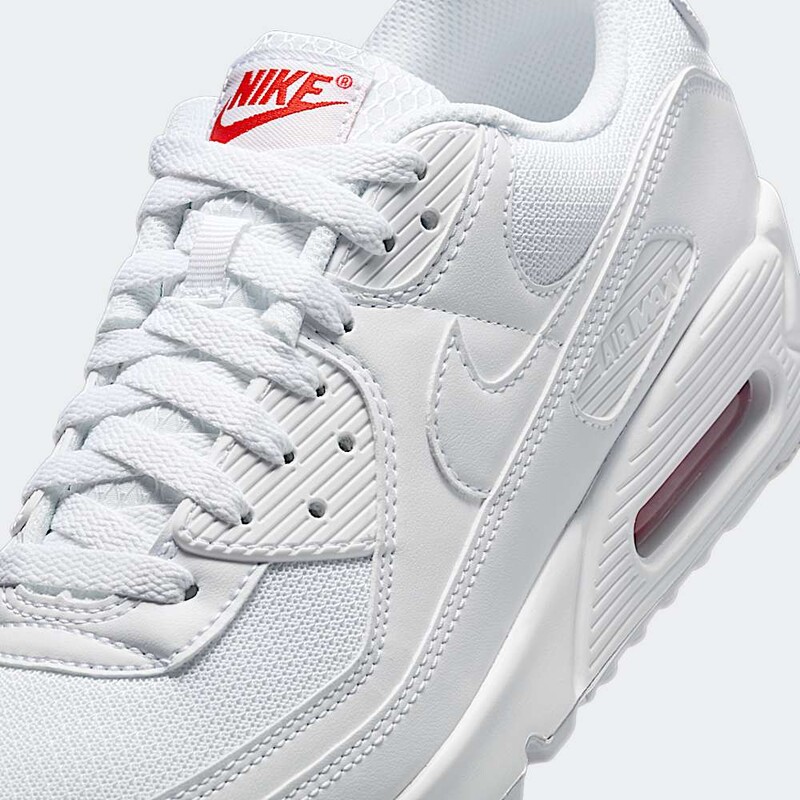 Nike Air Max 90 "White/Light Crimson" | DM0029-118