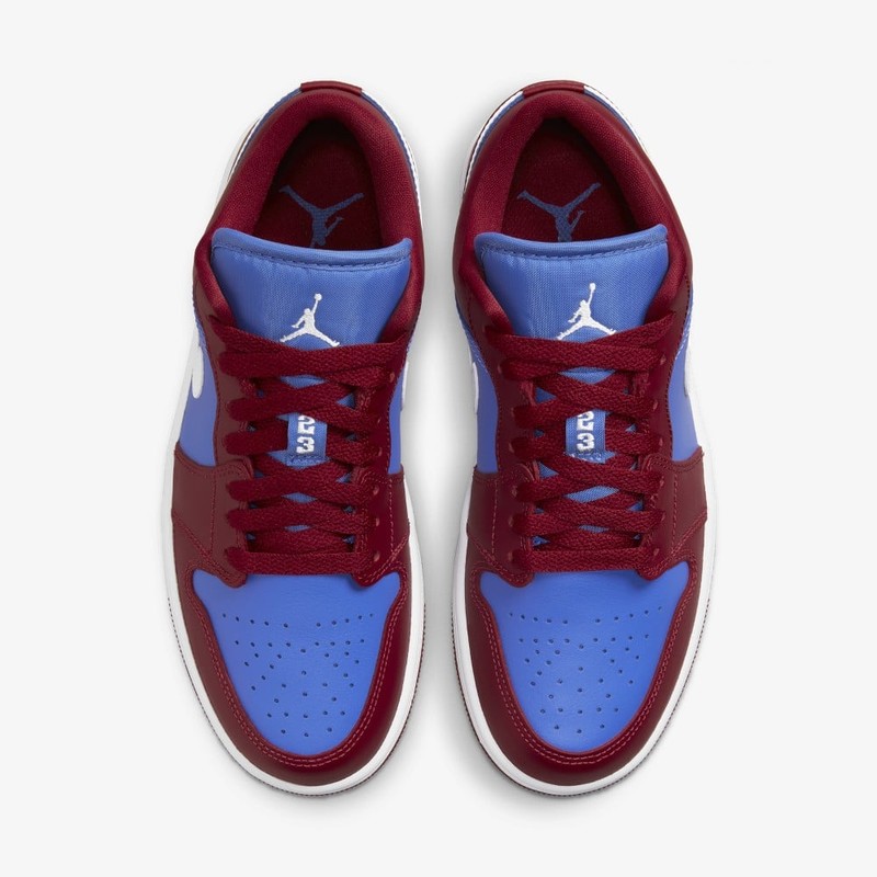 Air Jordan 1 Low Deep Red/Blue | DC0774-604