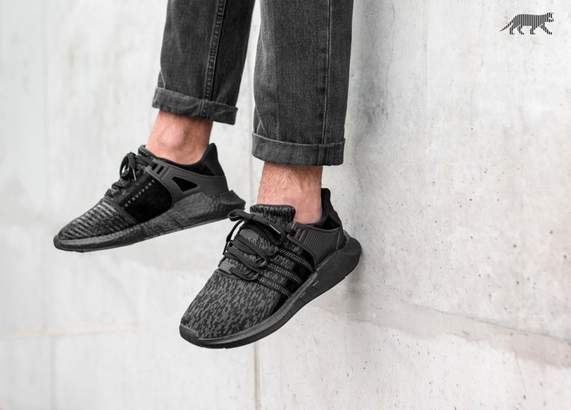 adidas EQT Support 93/17 Triple Black | BY9512