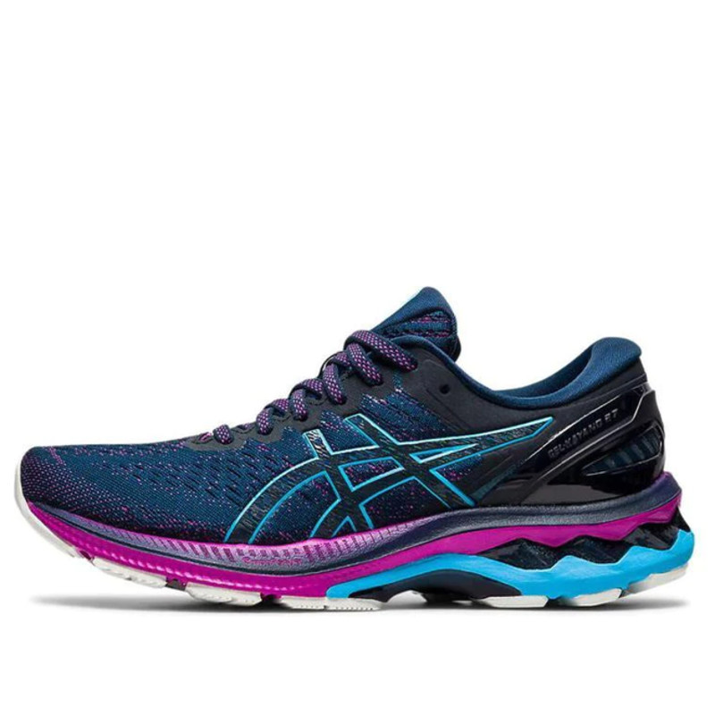 ASICS Womens WMNS Gel Kayano 27 Wide 'French Digital Aqua' French Blue/Digital Aqua Marathon Running | 1012A713-401