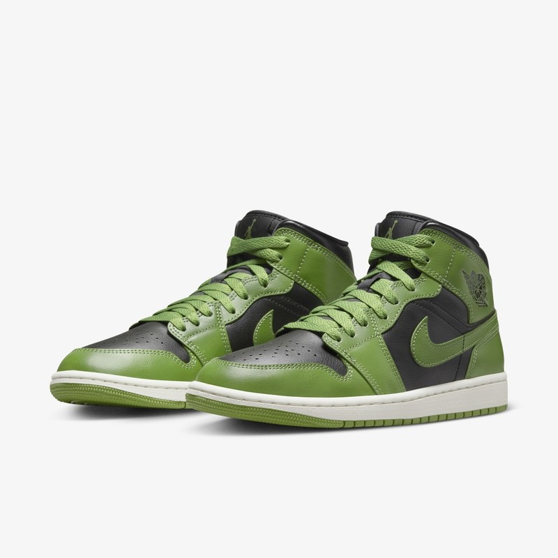 Air Jordan 1 Mid Green/Black | BQ6472-031