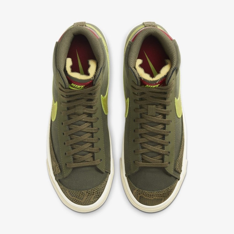 Nike Blazer Mid Vintage 77 Olive Snakeskin | CZ0462-200