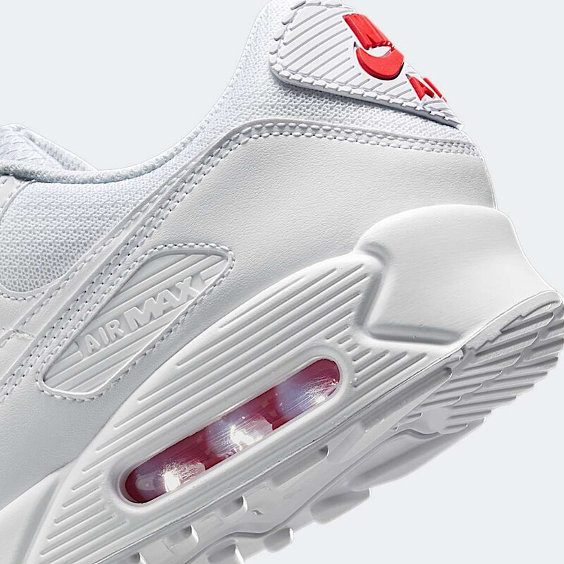 Nike Air Max 90 "White/Light Crimson" | DM0029-118