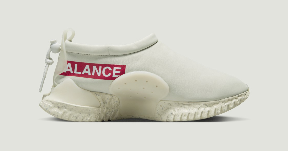 Bold Lettering and a One-Piece Upper: This Is What the Undercover x Nike Moc Flow SP Looks Like