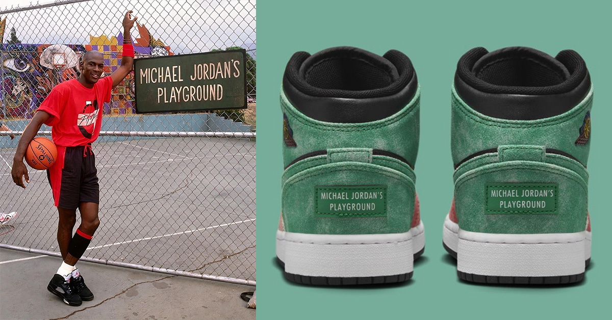 Offizielle Bilder des Air Jordan 1 Mid GS "Michael Jordan’s Playground"