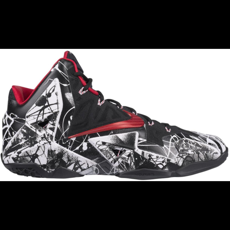 Lebron 11 store black red