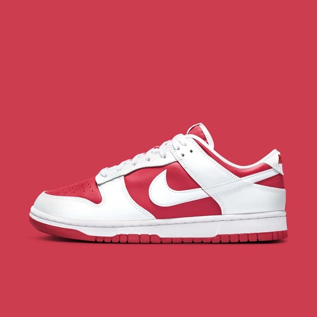 Neue Version vom Nike Dunk Low „University Red“