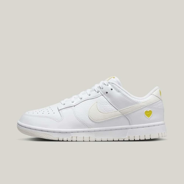 Nike Dunk Low "Yellow Heart": Yellow Hearts for Valentine's Day 2023