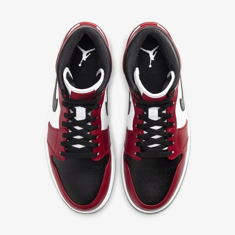 Air Jordan 1 Mid Gym Red | 554724-069
