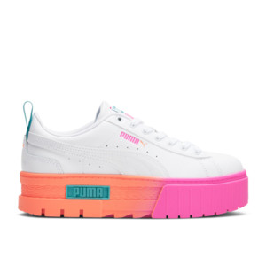 Puma Mayze Daybreak Jr 'White Luminous Pink' | 388313-01