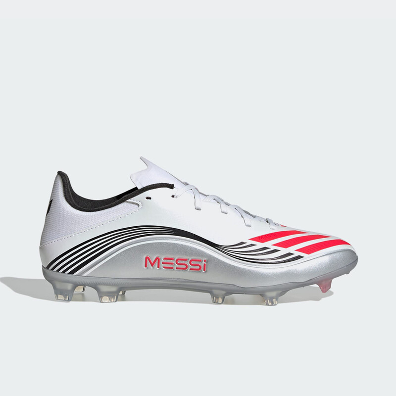 Messi x adidas F50 League FG/MG "White/Red" | JP7446