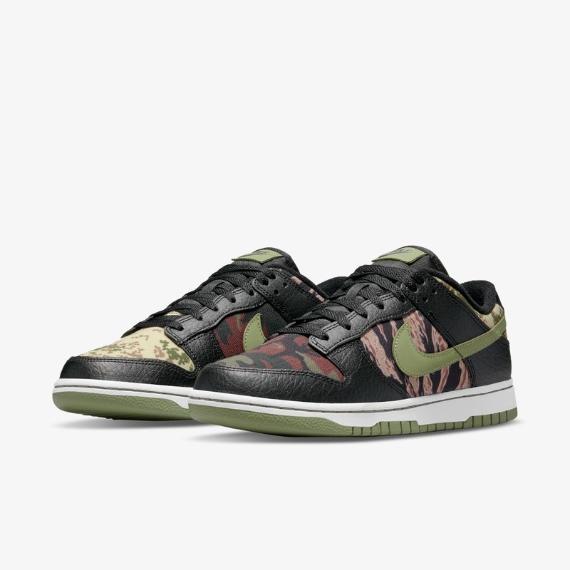 Nike Dunk Low SE Oil Green Camo | DH0957-001