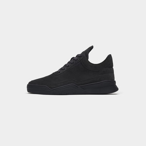 Filling Pieces Low Top Ghost Suede Dark Grey | 25222791874