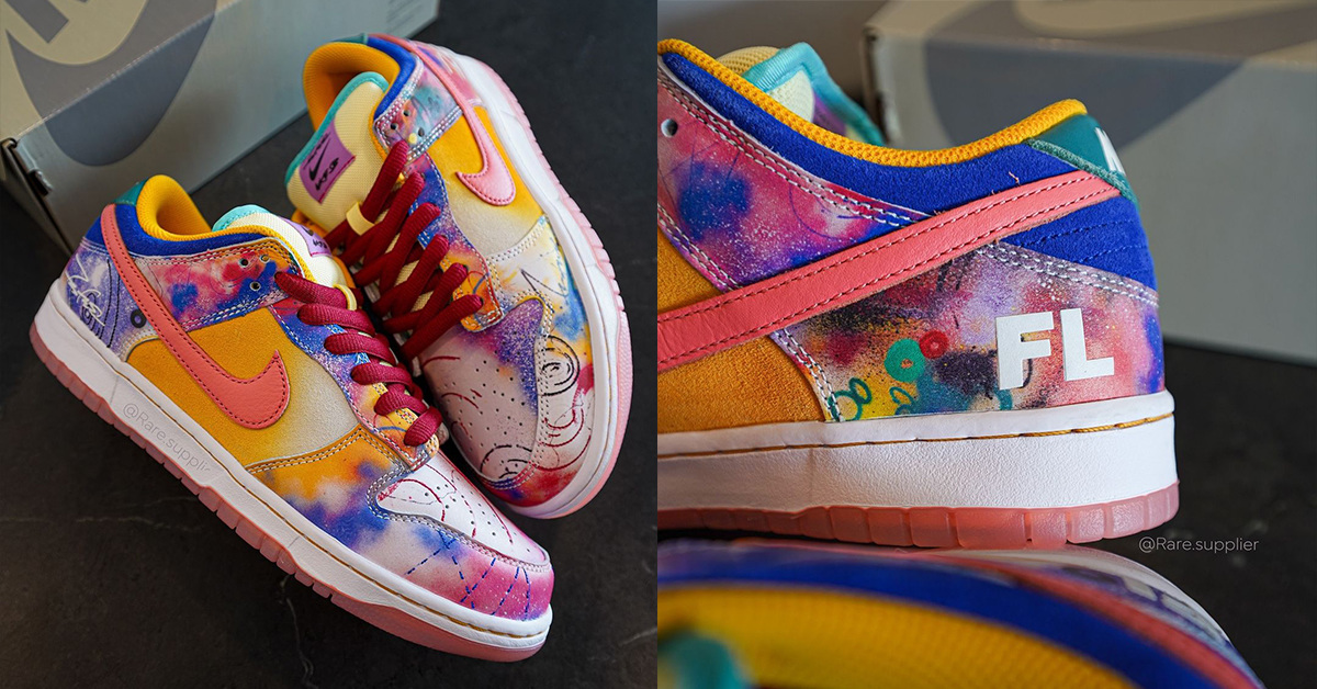 Futura und Nike SB revolutionieren Street Art auf einem Dunk Low