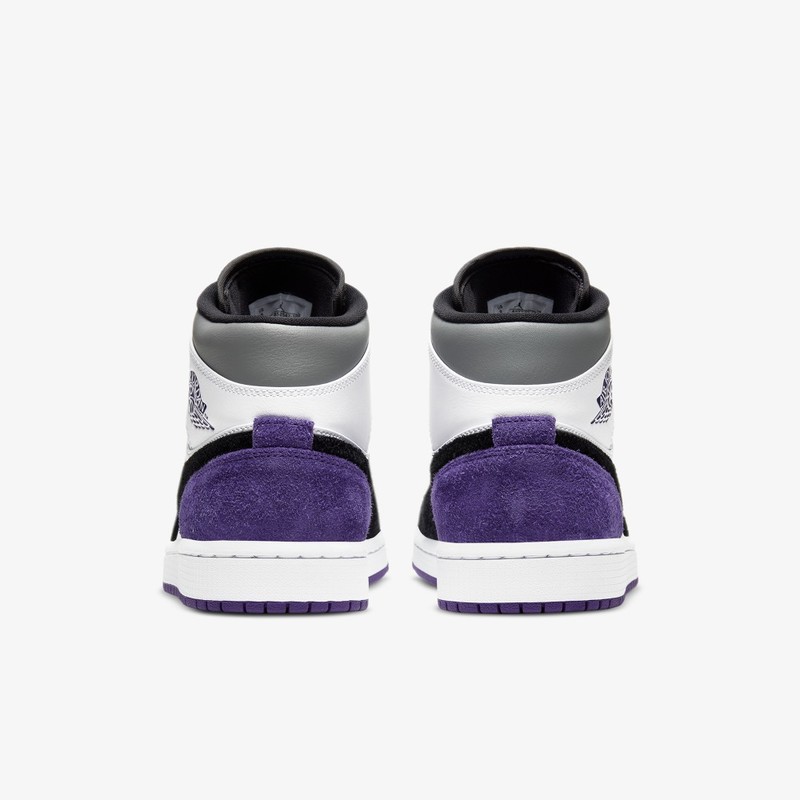 Air Jordan 1 Mid Purple Heel | 852542-105