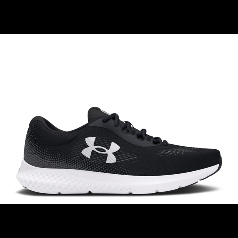 Under Armour Charged Rogue 4 4E Wide Black White 3027004 001