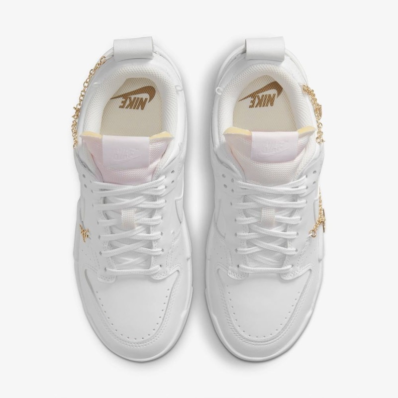 Nike Dunk Low Disrupt Gold Charms | DO5219-111