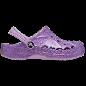Crocs Kids Toddler Baya Glitter Clogs Orchid | 207014-5PR