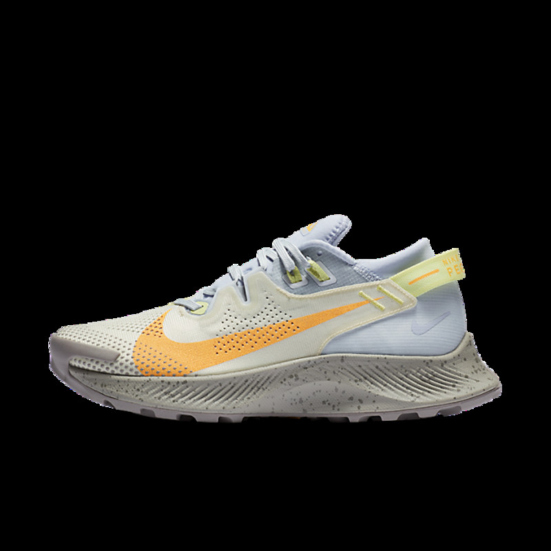 Nike Pegasus Trail 2 Pure Platinum Fossil Laser Orange (Women's)