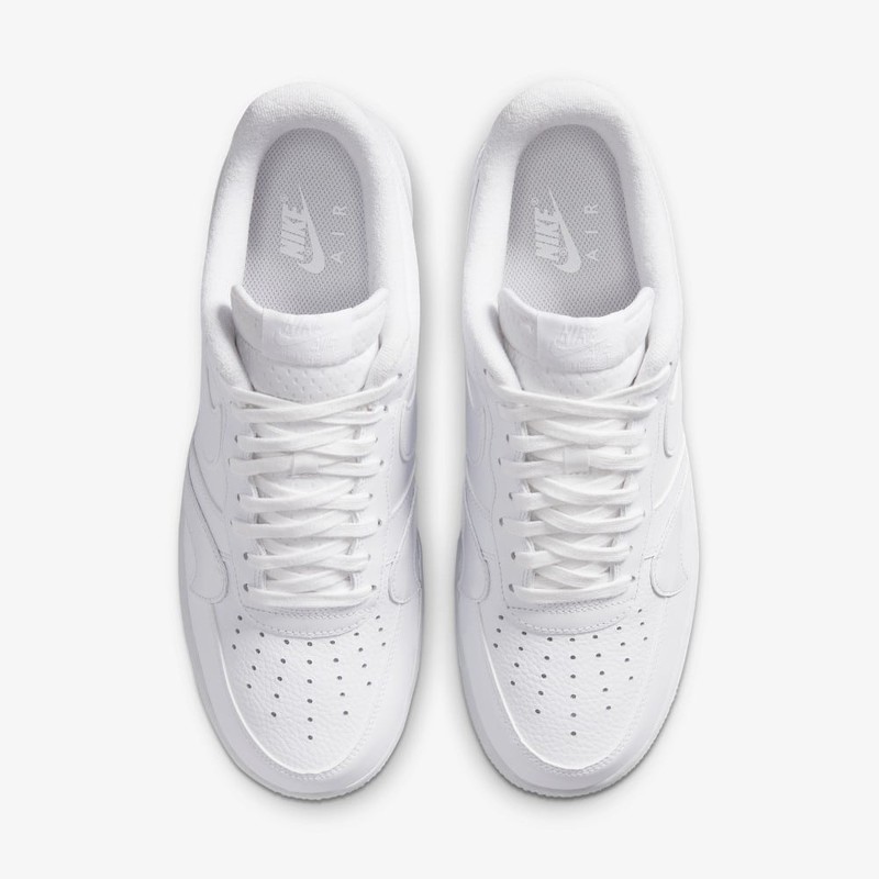 Nike Air Force 1 Misplaced Swoosh Triple White | CK7214-100