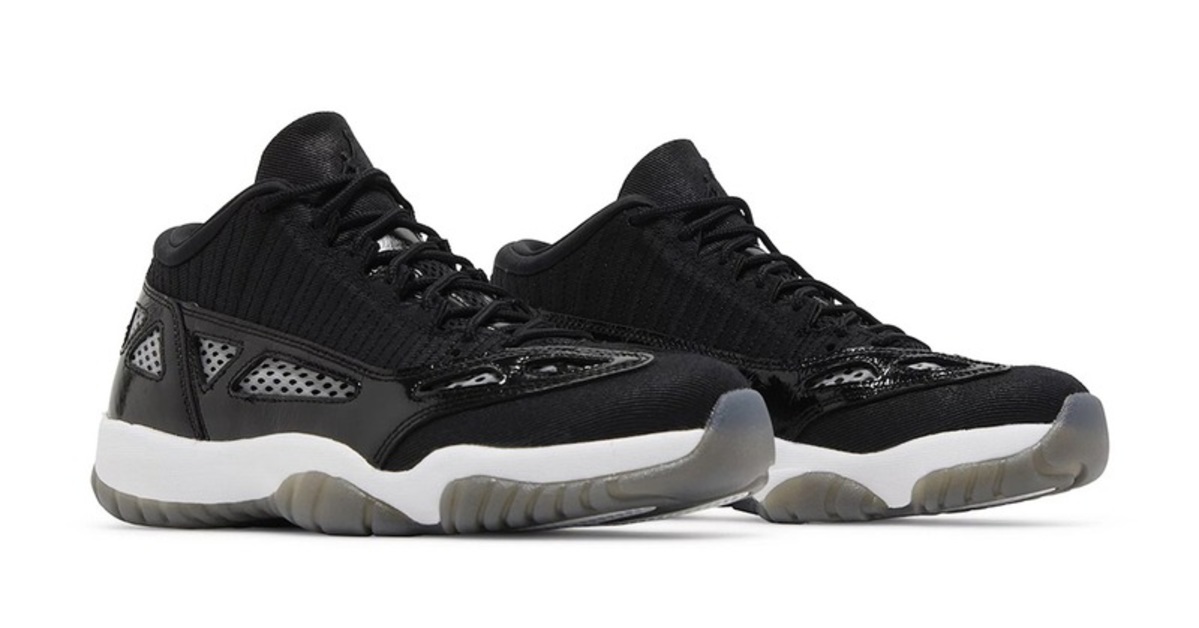 Here Are the First Pictures of the Air Jordan 11 Low IE "Black/White