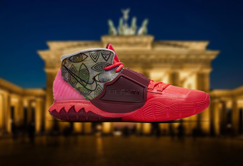 Die offiziellen Bilder vom Nike Kyrie 6 Preheat „Berlin“ sind draußen