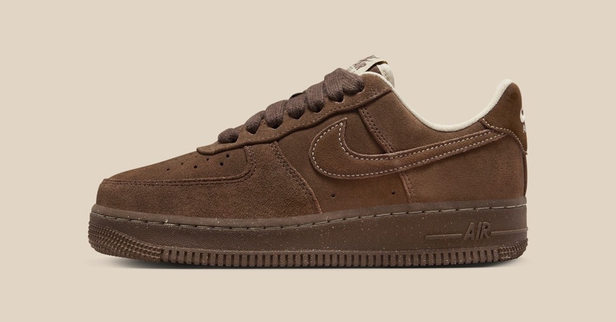 The Nike Air Force 1 Low WMNS "Cacao Wow" is Your Next Sneaker for the Cold Season