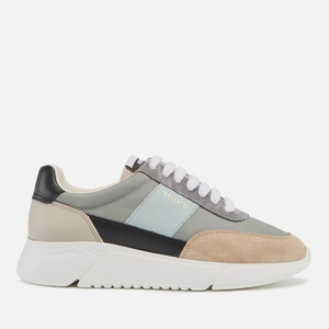 Axel Arigato Genesis Bee-Bird Leather and Suede Trainers | F0084087