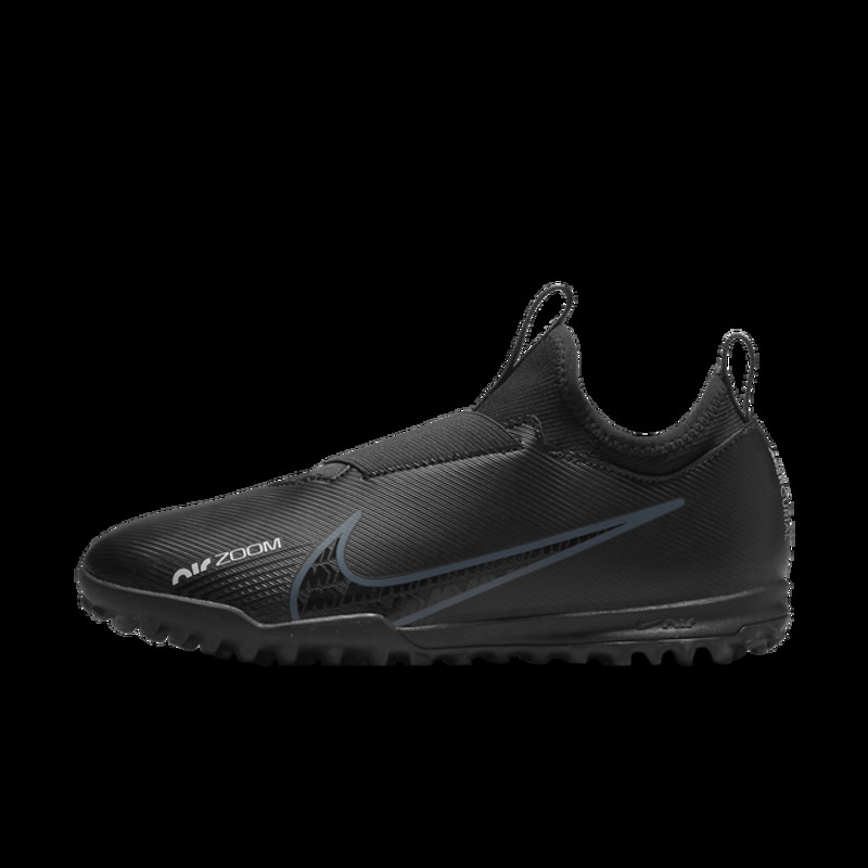 Nike Zoom Mercurial Vapor 15 Academy TF GS 'Black Dark Smoke Grey' | DJ5621-001