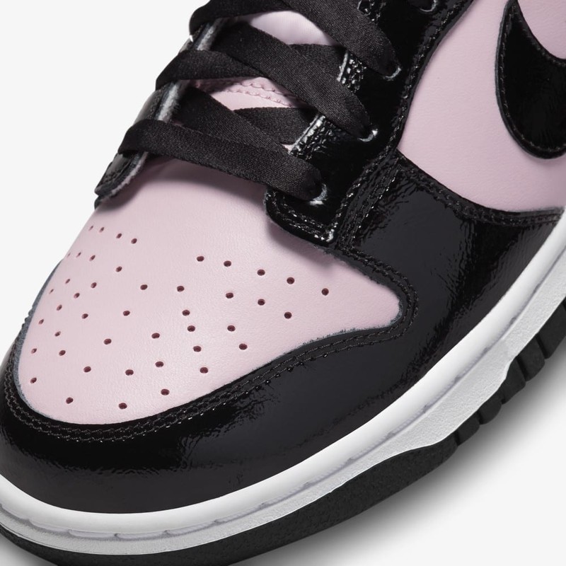 Nike Dunk Low Pink Black Patent | DJ9955-600