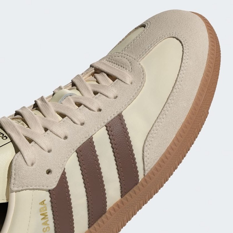 adidas Samba OG "Cream White/Brown" | ID1447