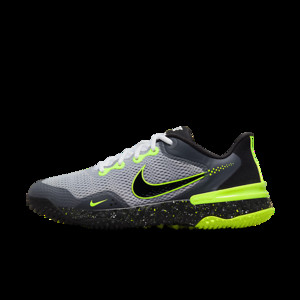 Nike Alpha Huarache Elite 3 Turf 'Light Smoke Grey Volt' | CK0748-023