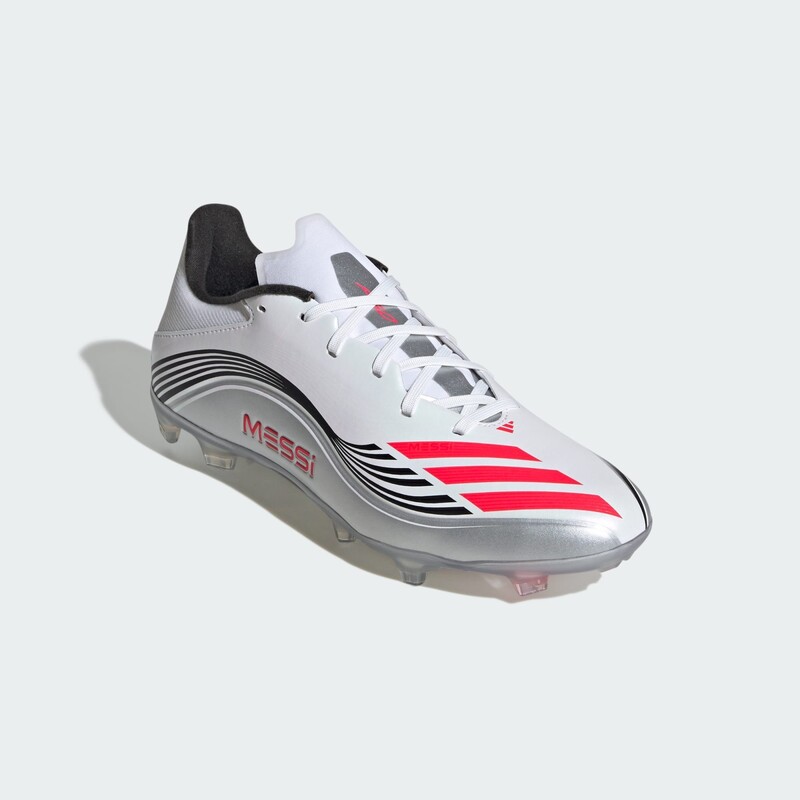 Messi x adidas F50 League FG/MG "White/Red" | JP7446