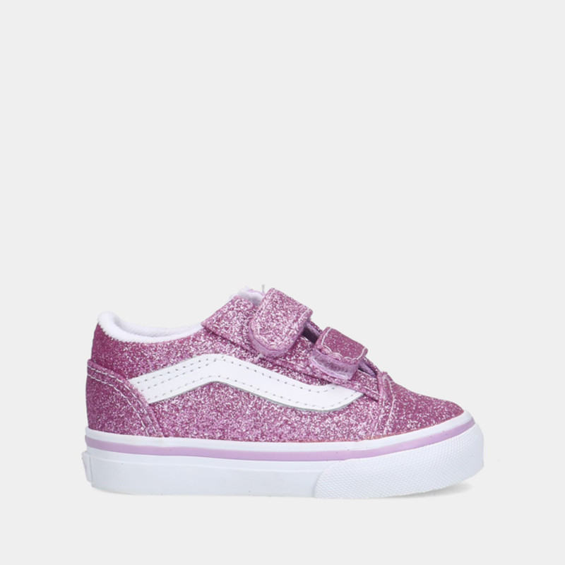 Vans old outlet skool rosa glitter