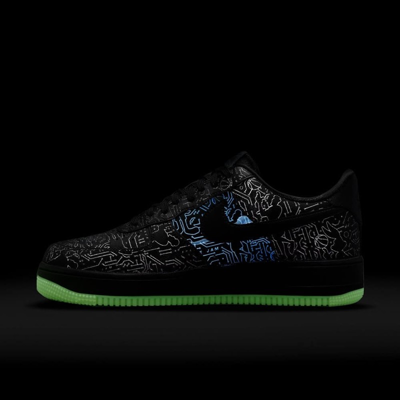 Space Jam x Nike Air Force 1 Computer Chip | DH5354-001