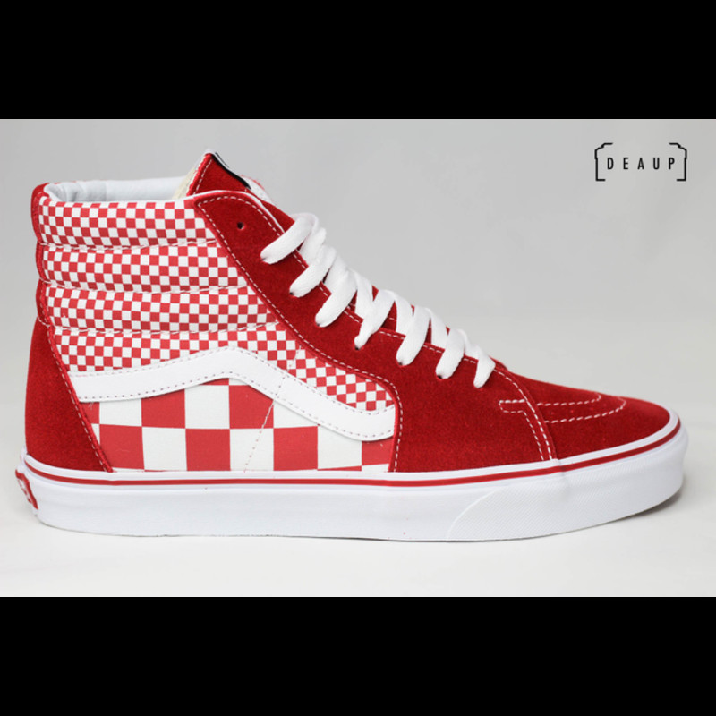 Vans sk8 outlet hi mix checker